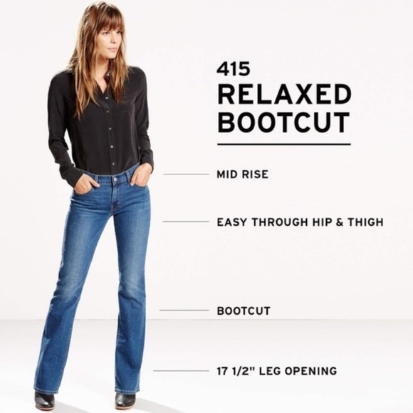 Levi’s 415 Relaxed Bootcut, 32x32 - Picture 13 of 15